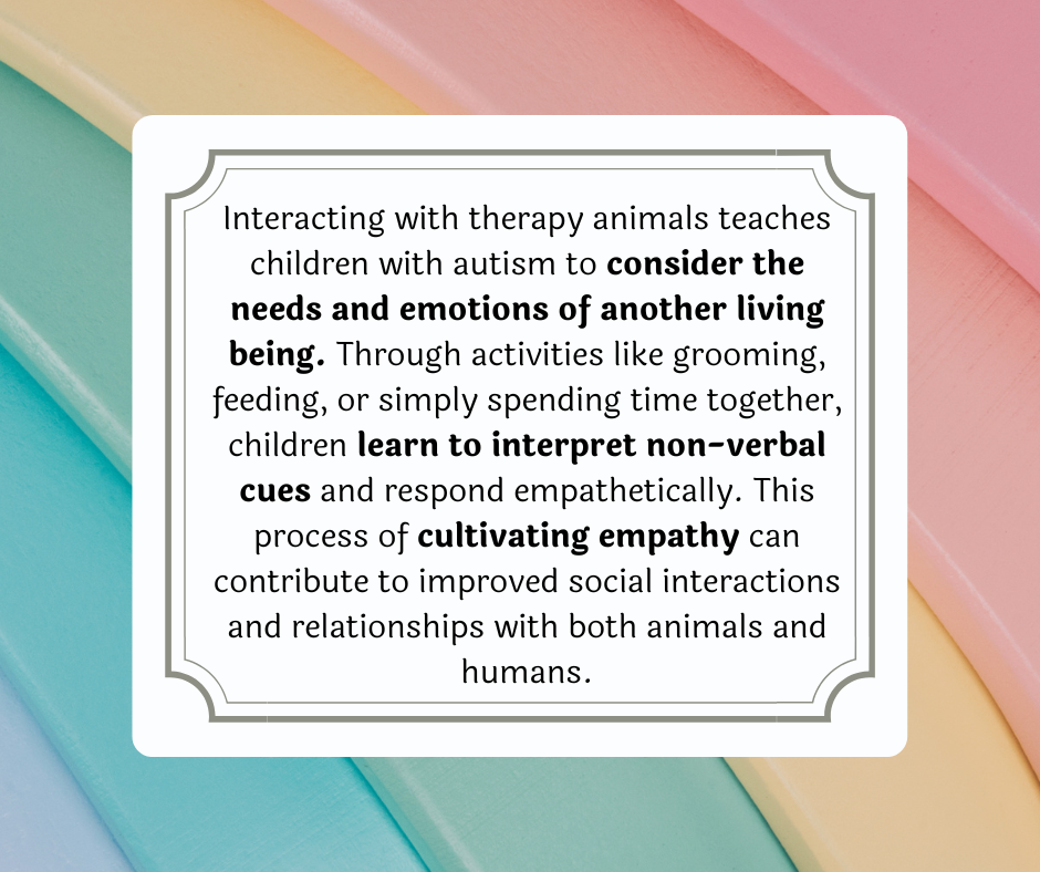 benefits of animal therapy